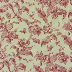 Anthropologie floral queen duvet and pillow shams